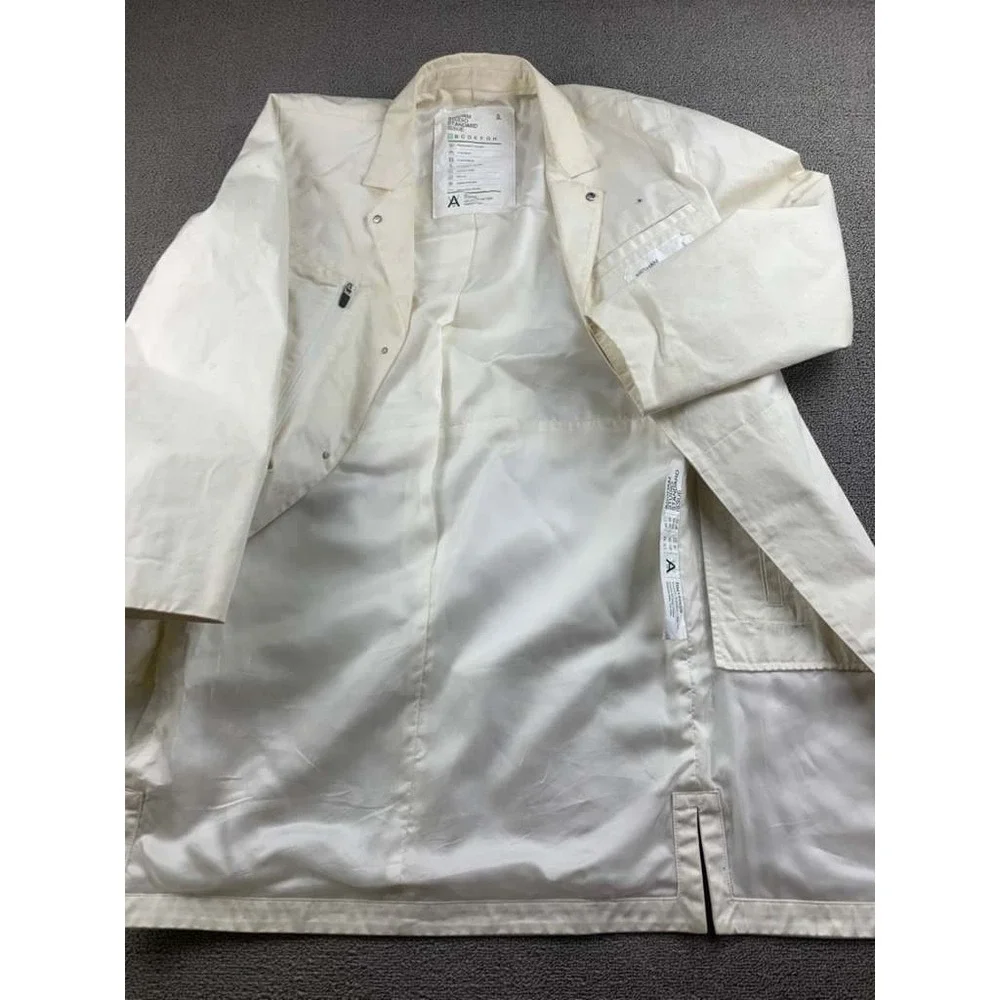 Kith x Daniel Arsham Studio Standard Issue Lab Coat Men S White Cotton #01-A-000